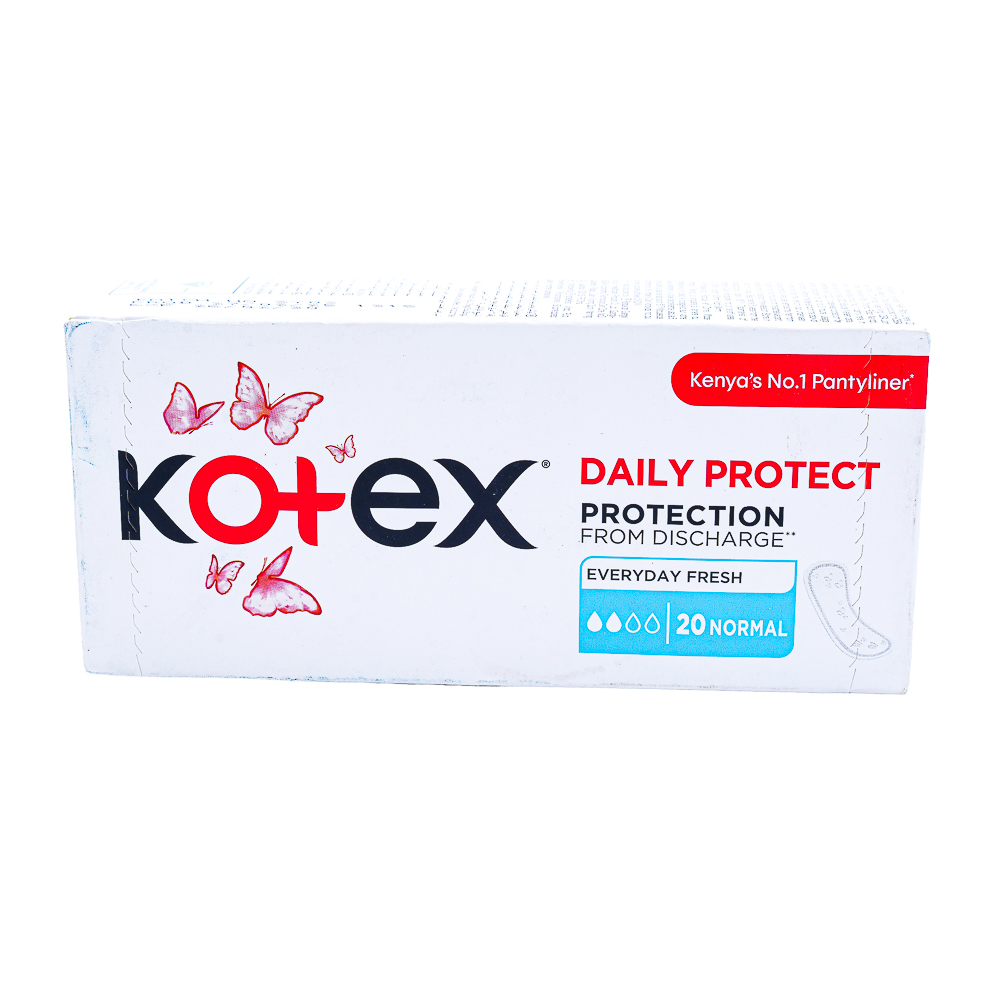 Kotex panty liners 20s