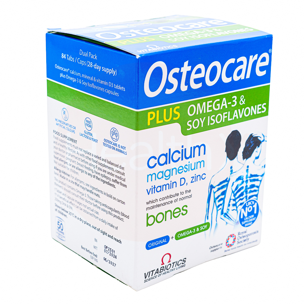 Osteocare plus omega & soy 84's