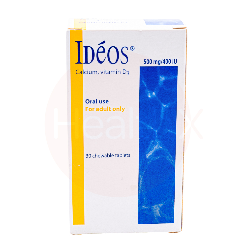 Ideos chewable tabs 30's
