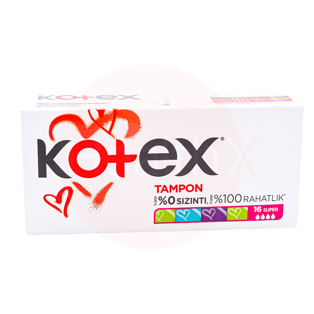 Kotex tampons super 16s