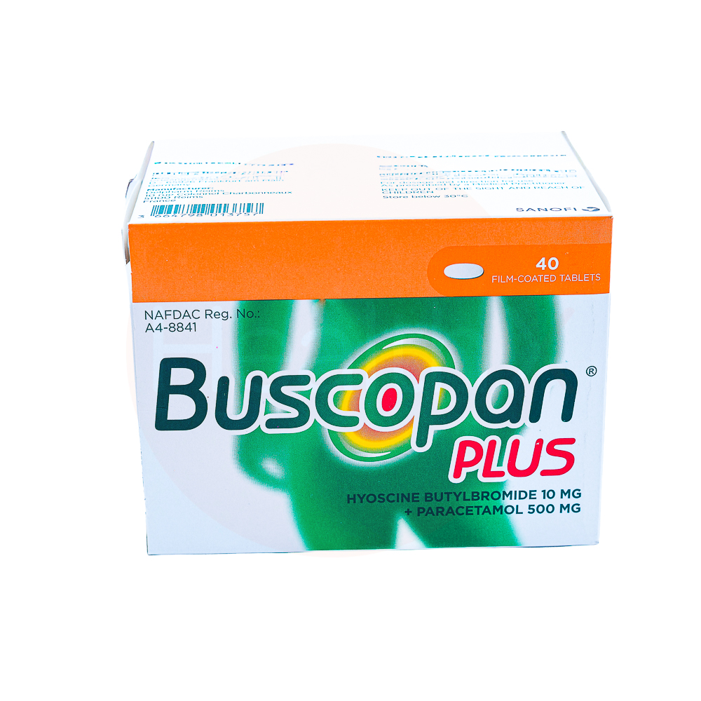 Buscopan plus tabs *40's