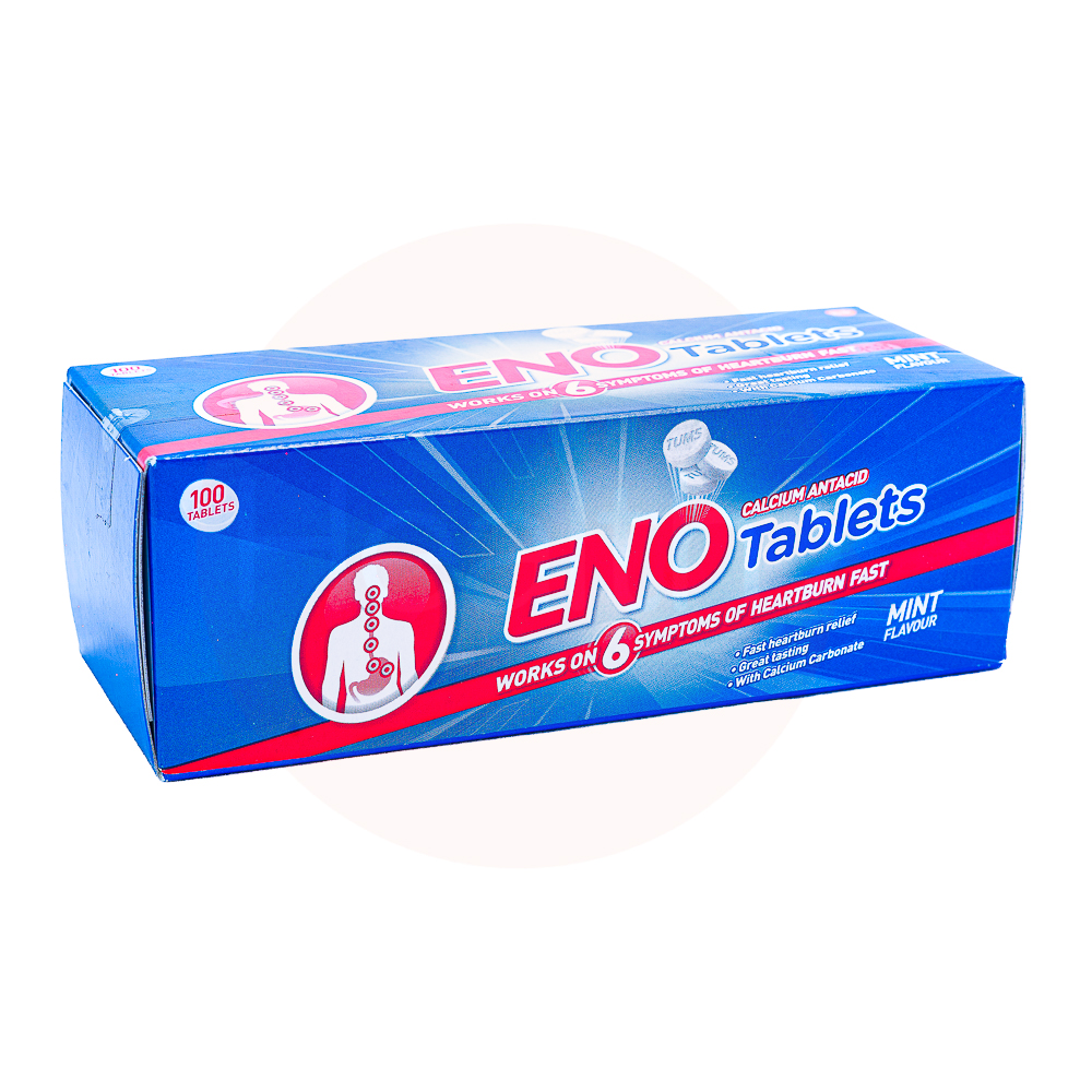 Eno cal antacid tabs 100*s