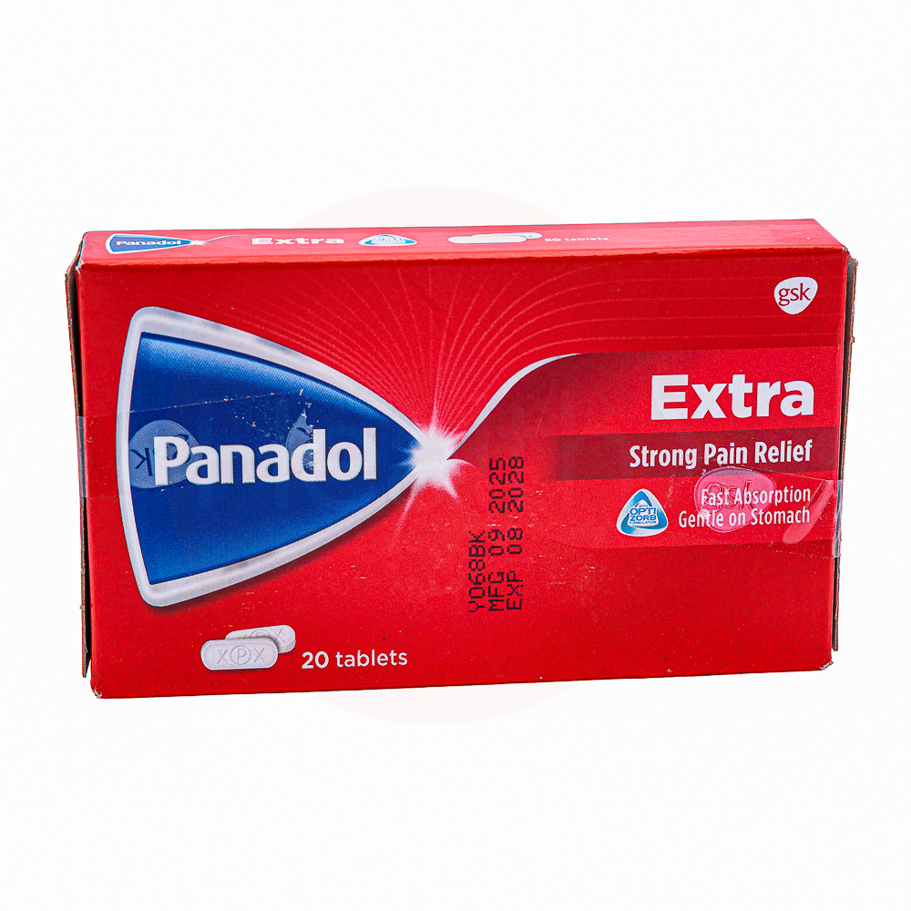 Panadol extra 20's