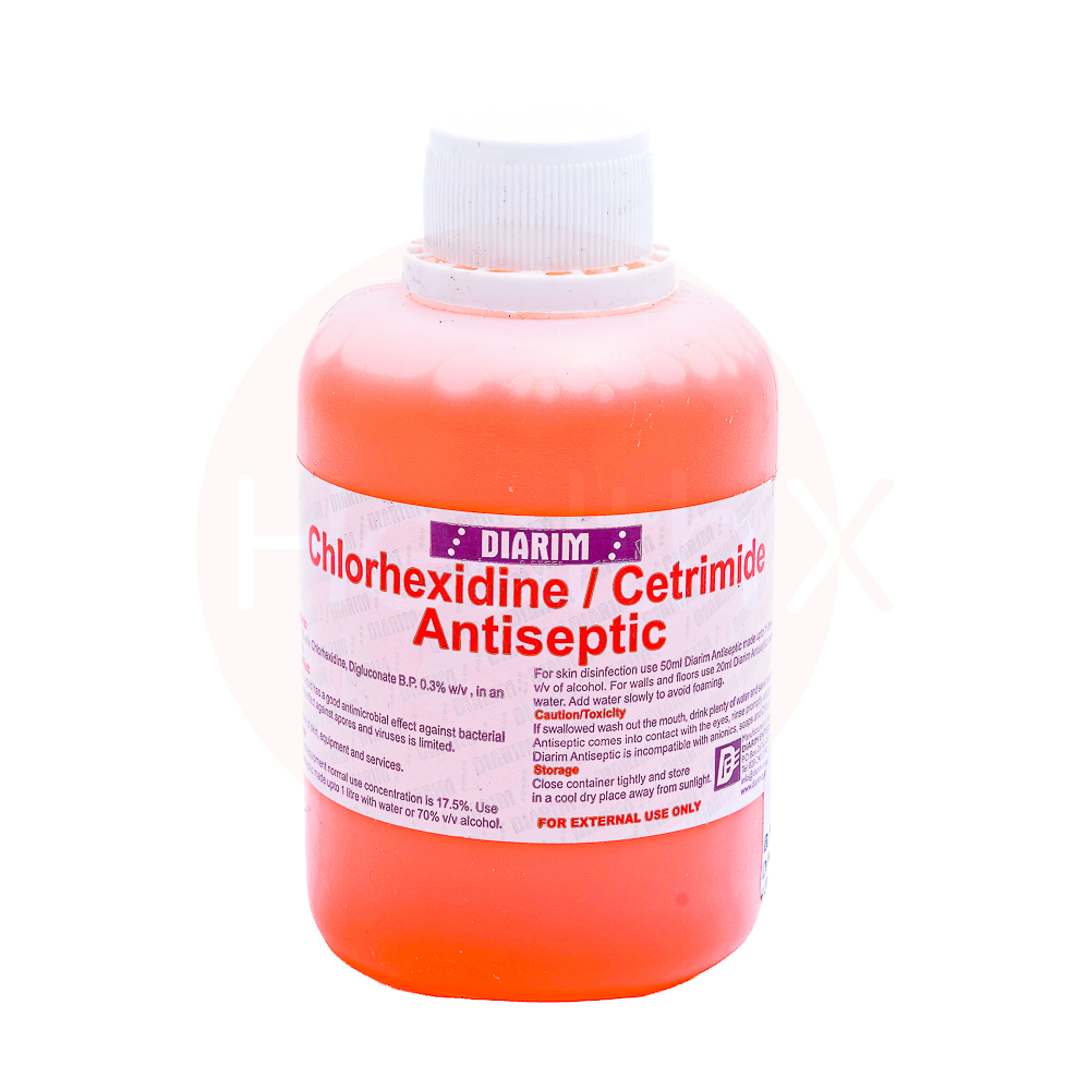 Cetrimide 3% chlorhexidine 03%w/v 250ml