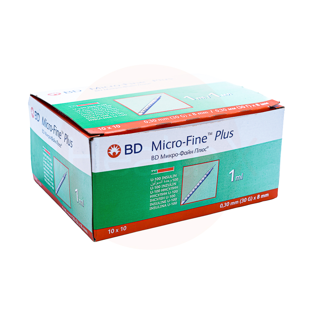 BD Microfine 1ml insulin syringes 