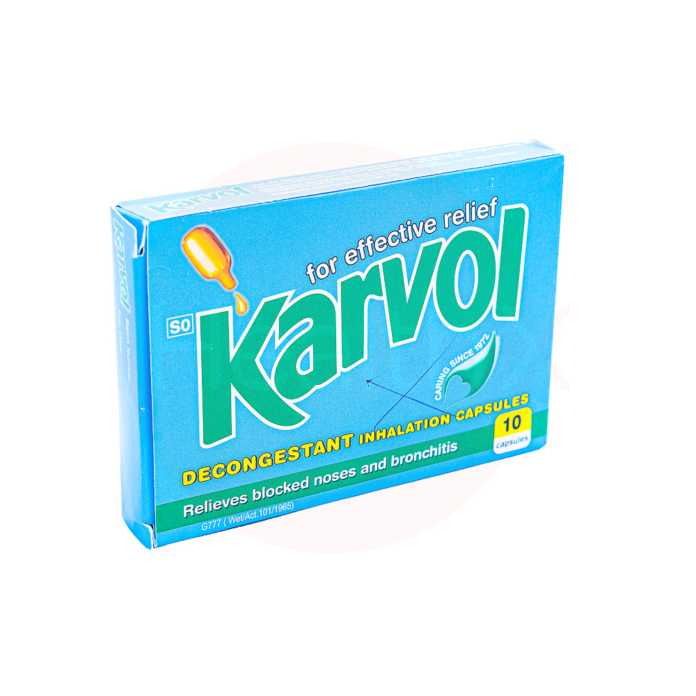 Karvol Decongestant Caps *10