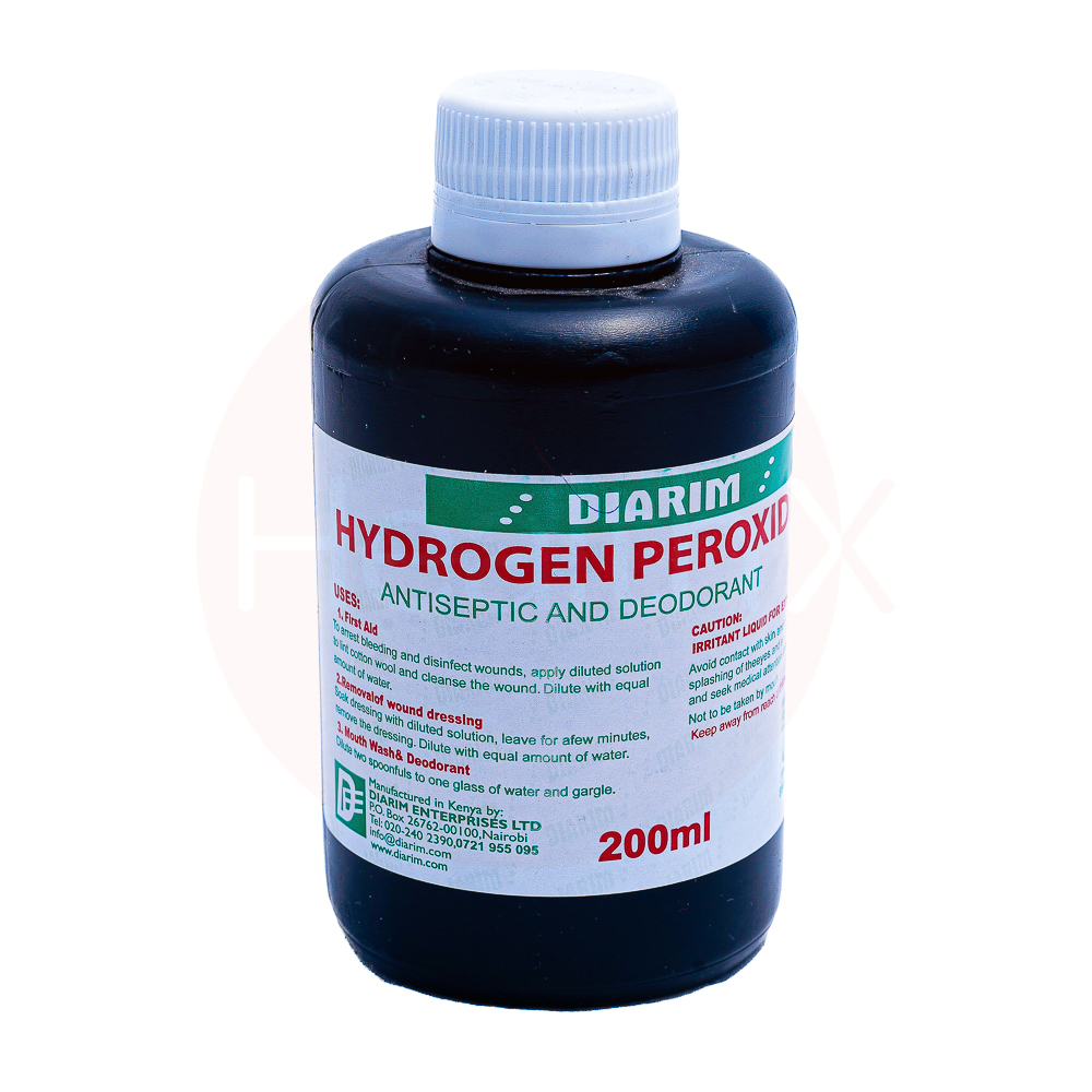 Hydrogen peroxide 20vl 200mls