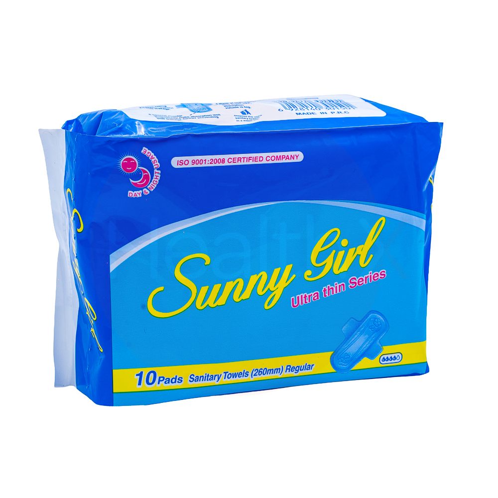 SUNNY GIRL SANITARY PADS 10'S