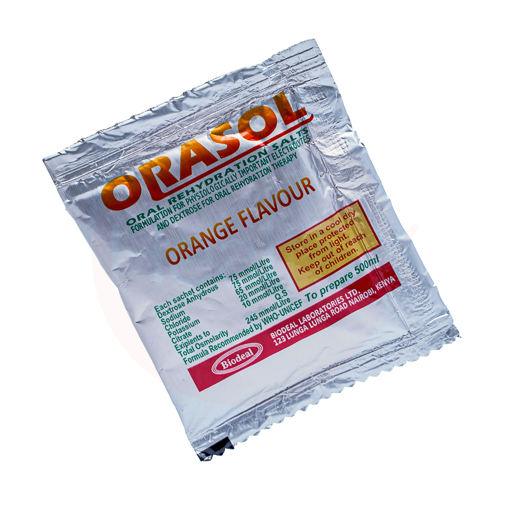 Orasol (o.r.s) 500ml 10.5 gm 50's