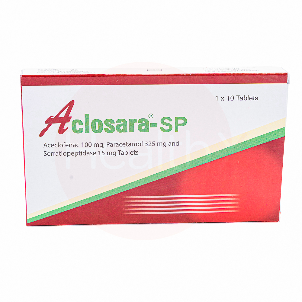 Aclosara sp tabs 10's