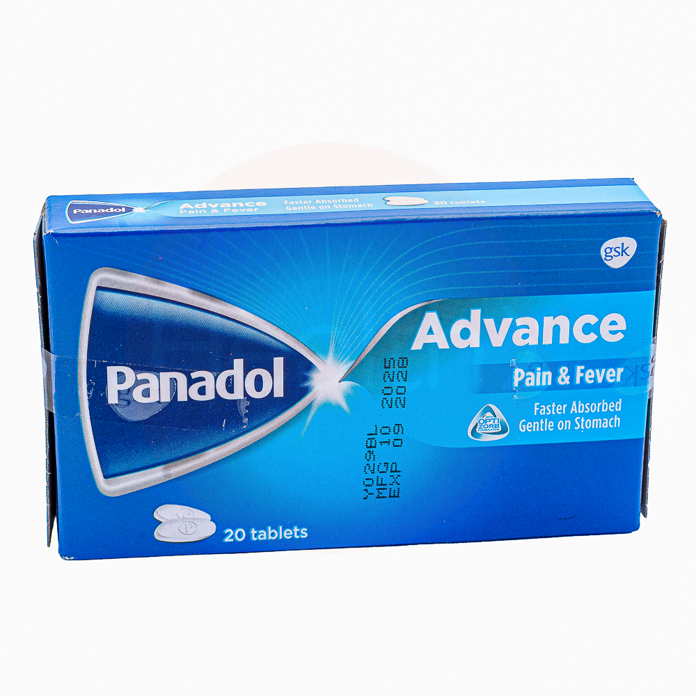 PANADOL ADVANCE TABS 20'S