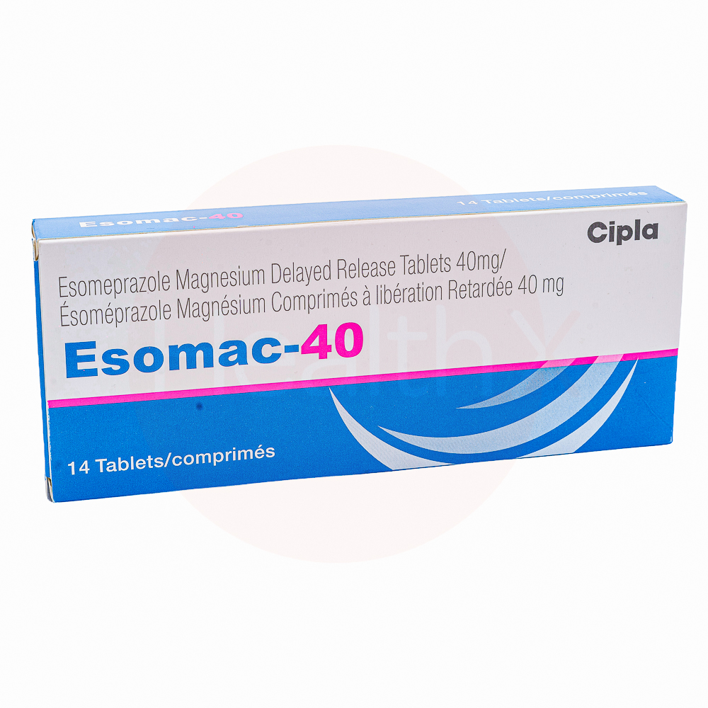 ESOMAC 40MG Tablets 14's
