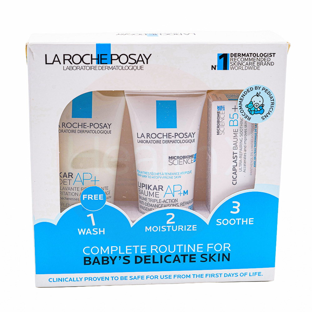 La Roche-Posay Baby Routine Kit 3 in 1