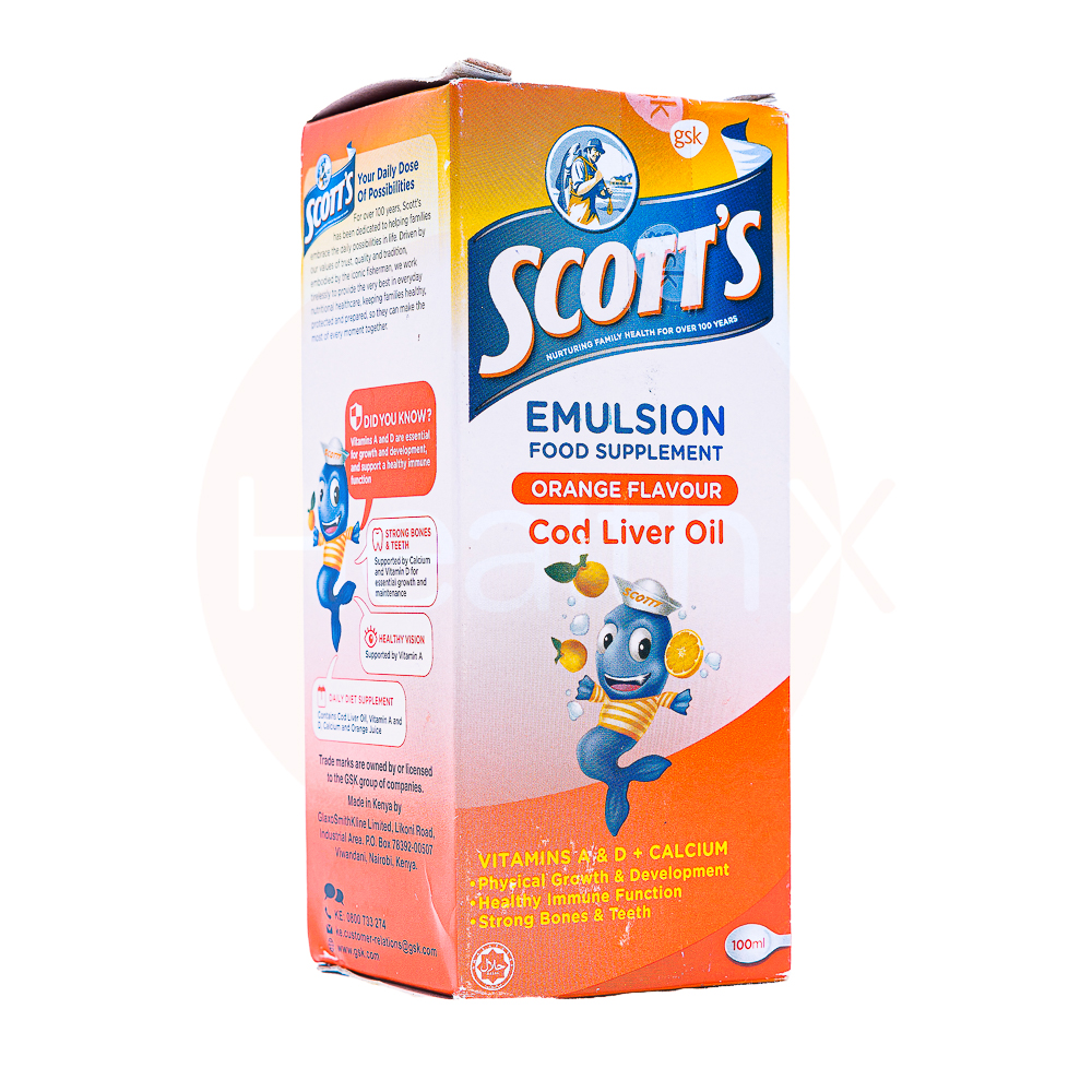 Scotts emulsion orange 100ml
