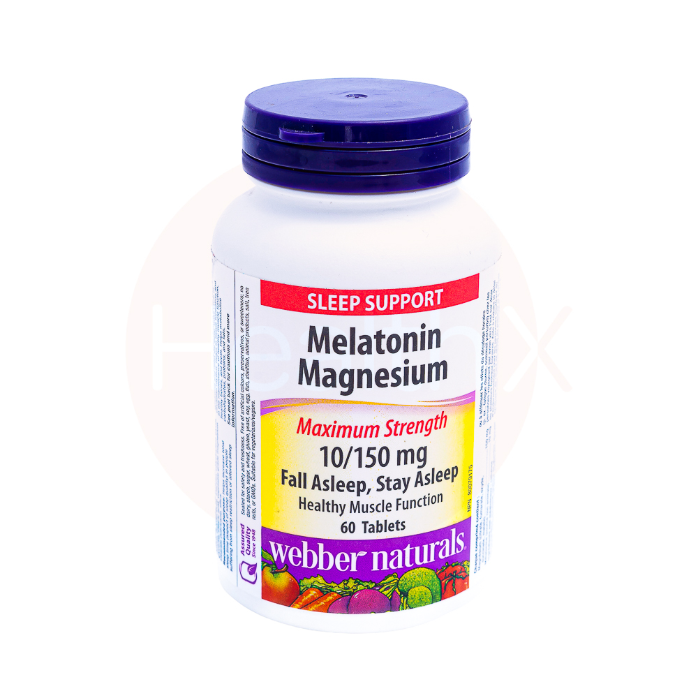 Wn melatonin10mg/magnesium 150mg tabs 60's