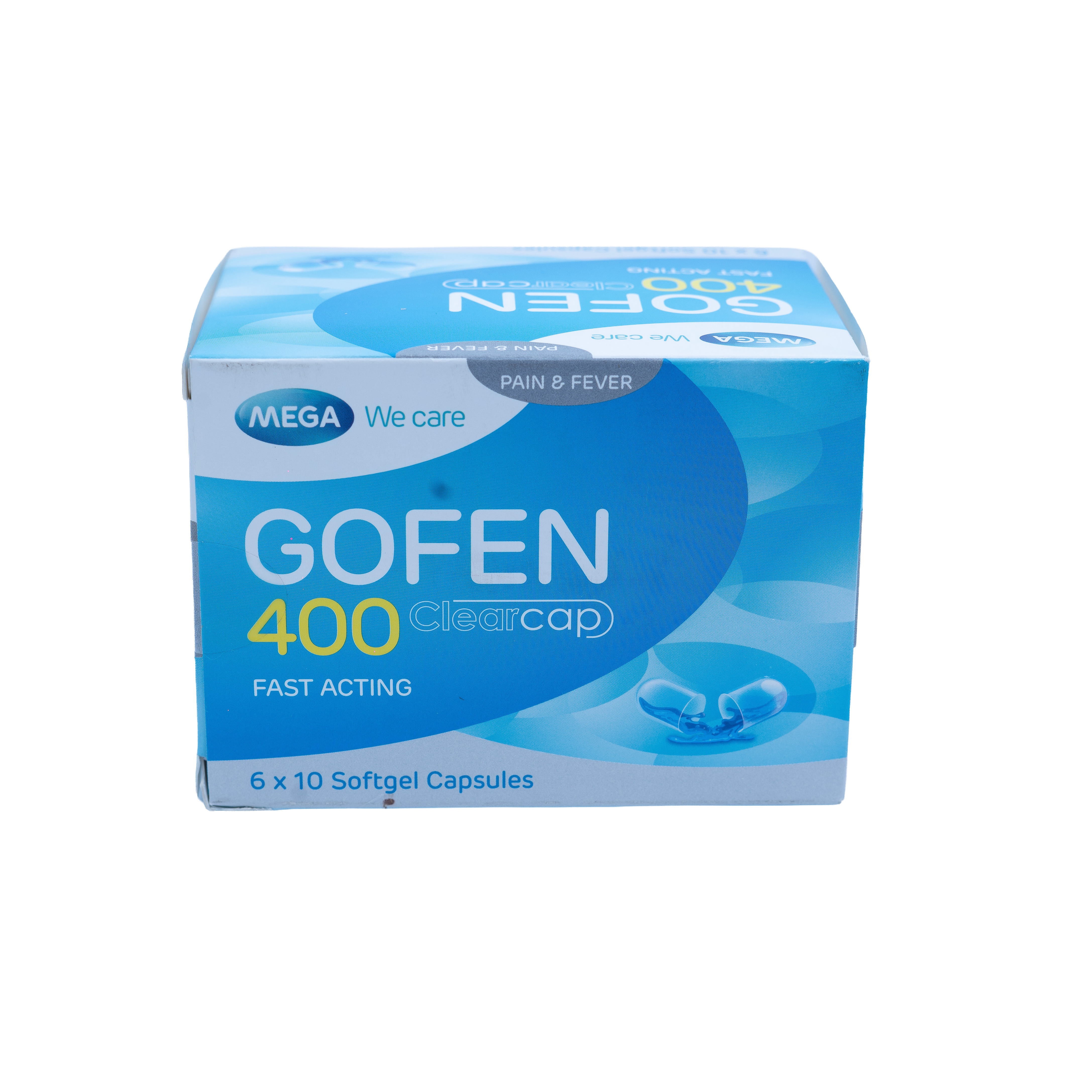 Ibuprofen caps 400mg 10*s (gofen)