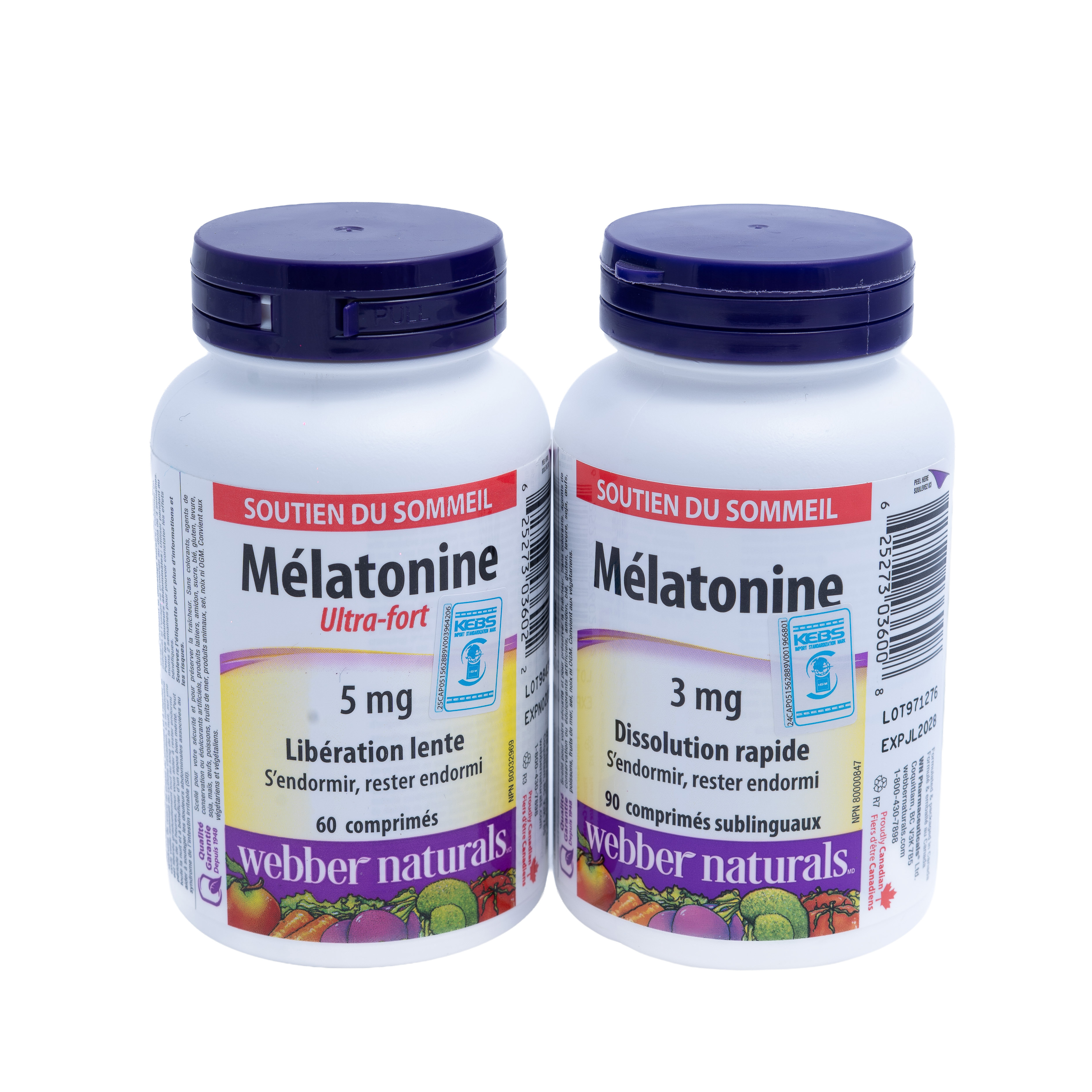 MELATONIN 5 MG TAB 60's