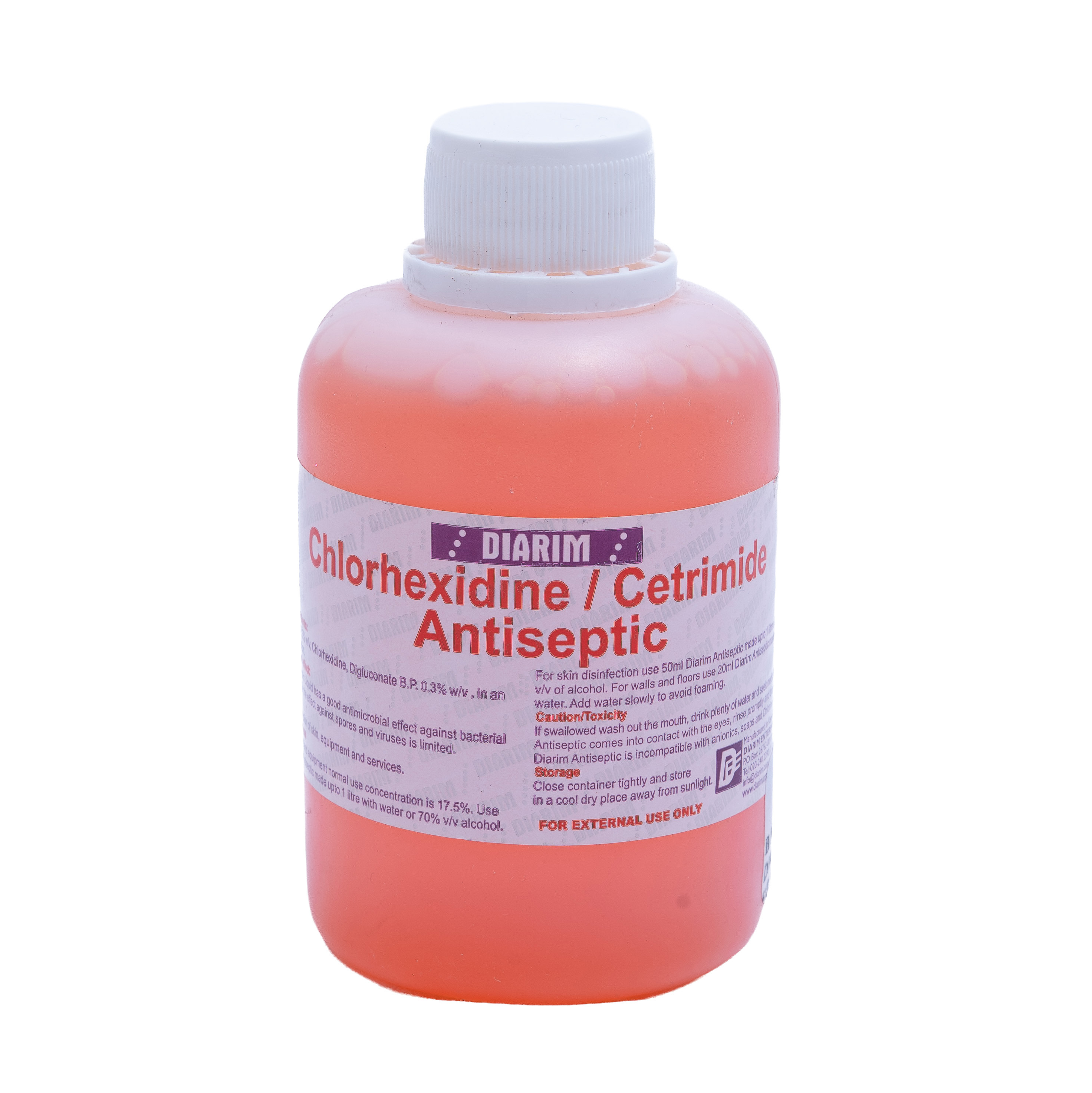 ANTISEPTIC SOLUTION(CETRIMIDE 3%,CHLORHEXIDINE 0.3%W/V 100ML