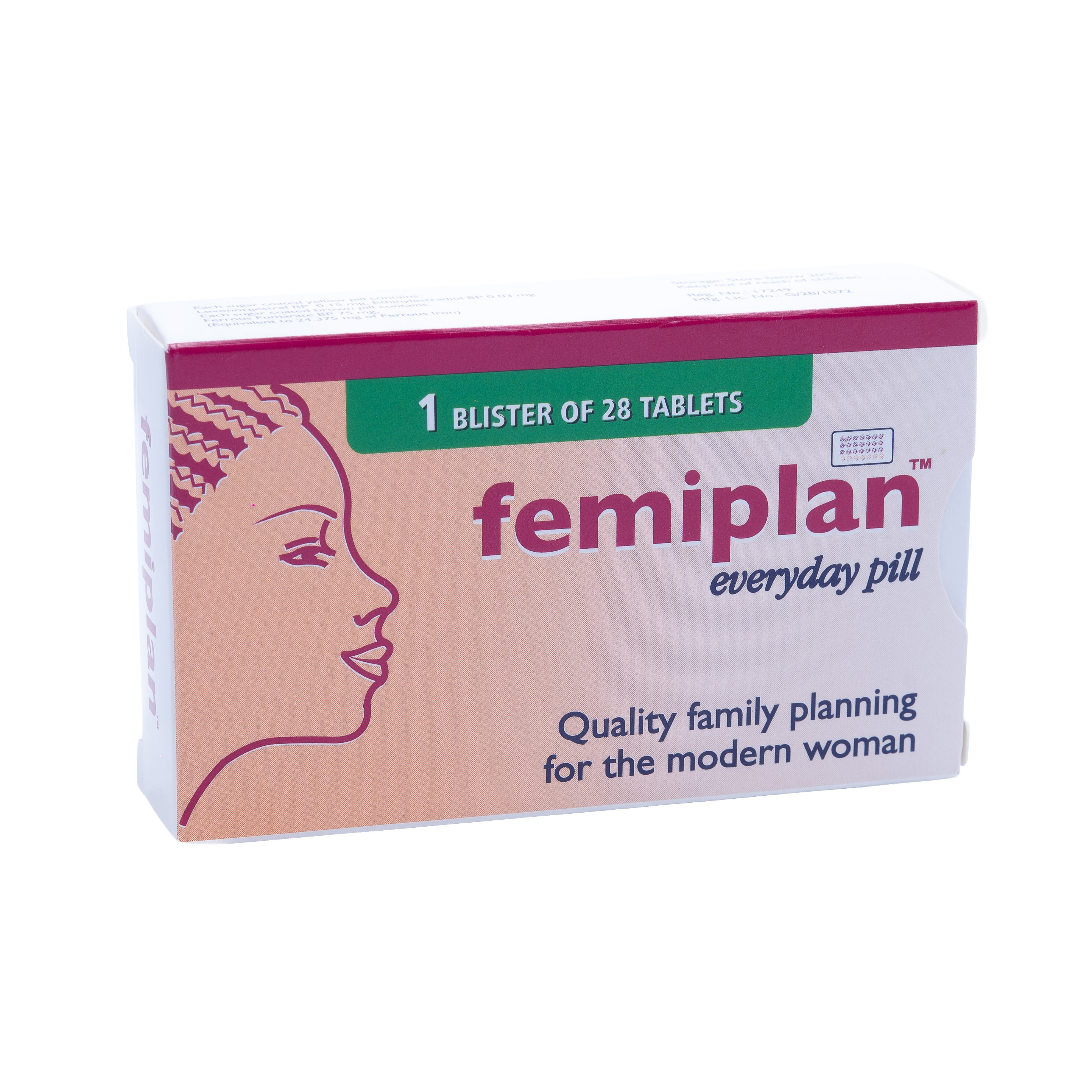 Femiplan pills 28's