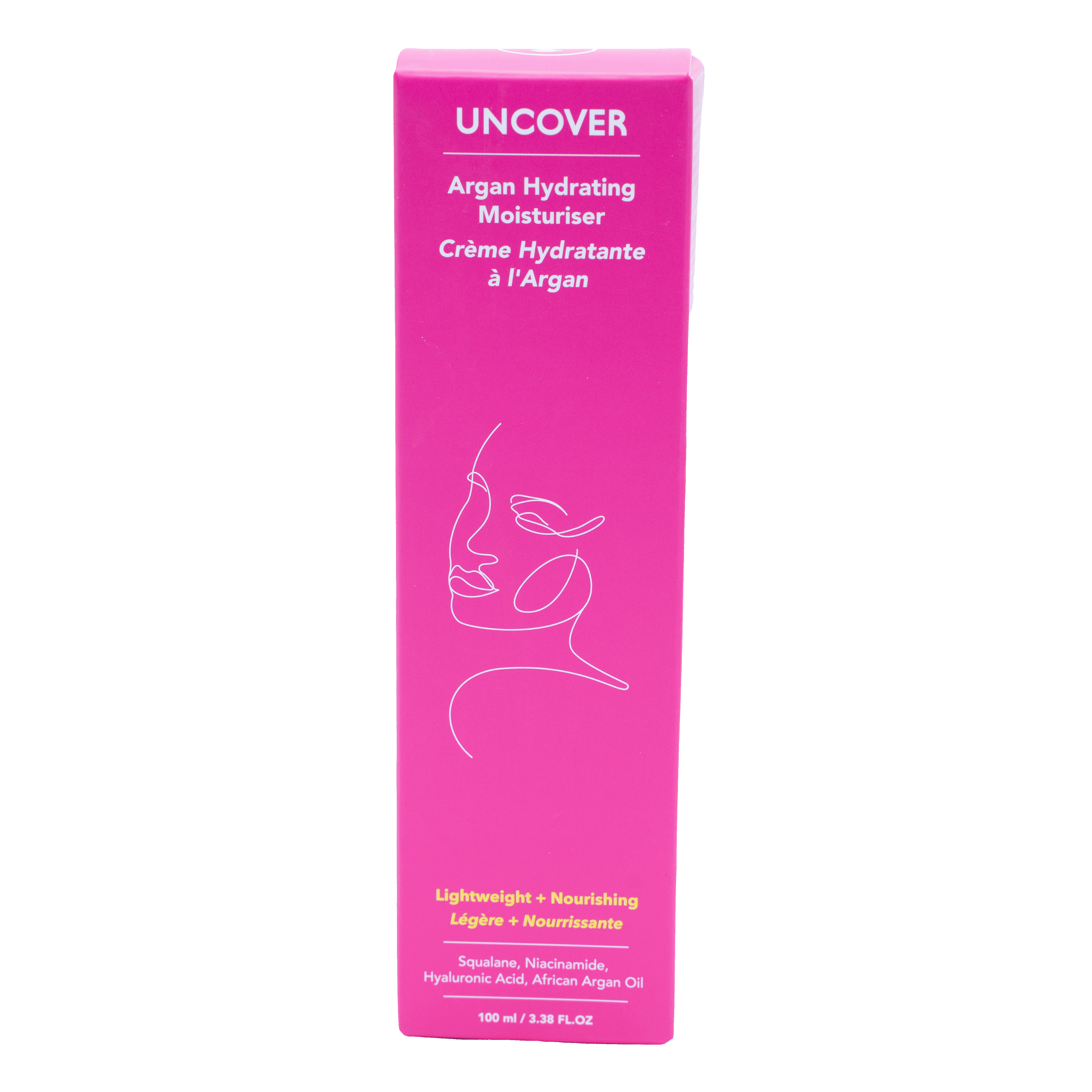 UNCOVER ARGAN MOISTURIZER 100ML